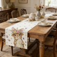 thumbnail image 4 of zhangmingg Egg Table Runner Decorative Centerpiece for Holiday Dining Party Spring Celebration, 4 of 5