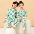 thumbnail image 2 of Conjunto de pijamas de Navidad para niños y niñas, ropa de dormir para adolescentes, 2 piezas, 6, 8, 10 y 12 años, 2 of 4