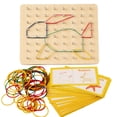 thumbnail image 1 of Geotablero Juguete Montessori 8x8/7x7 para 3 Años en, 1 of 9