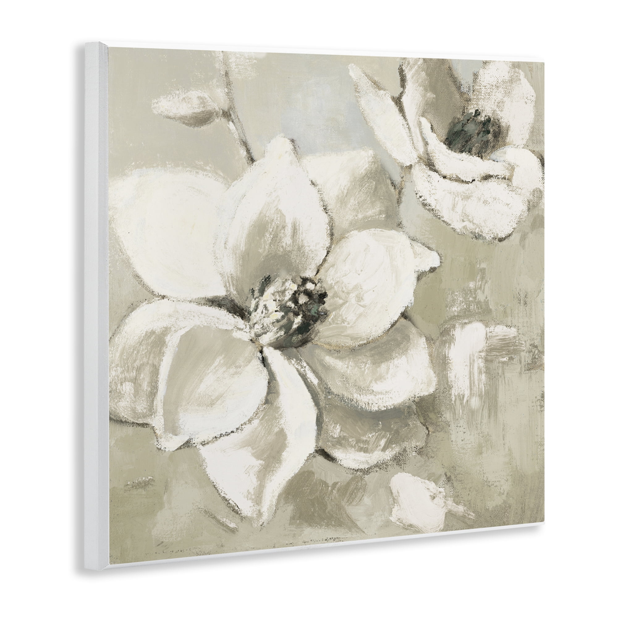 Stupell Industries Magnolias After Rain Wall Plaque Art, design by Lanie Loreth