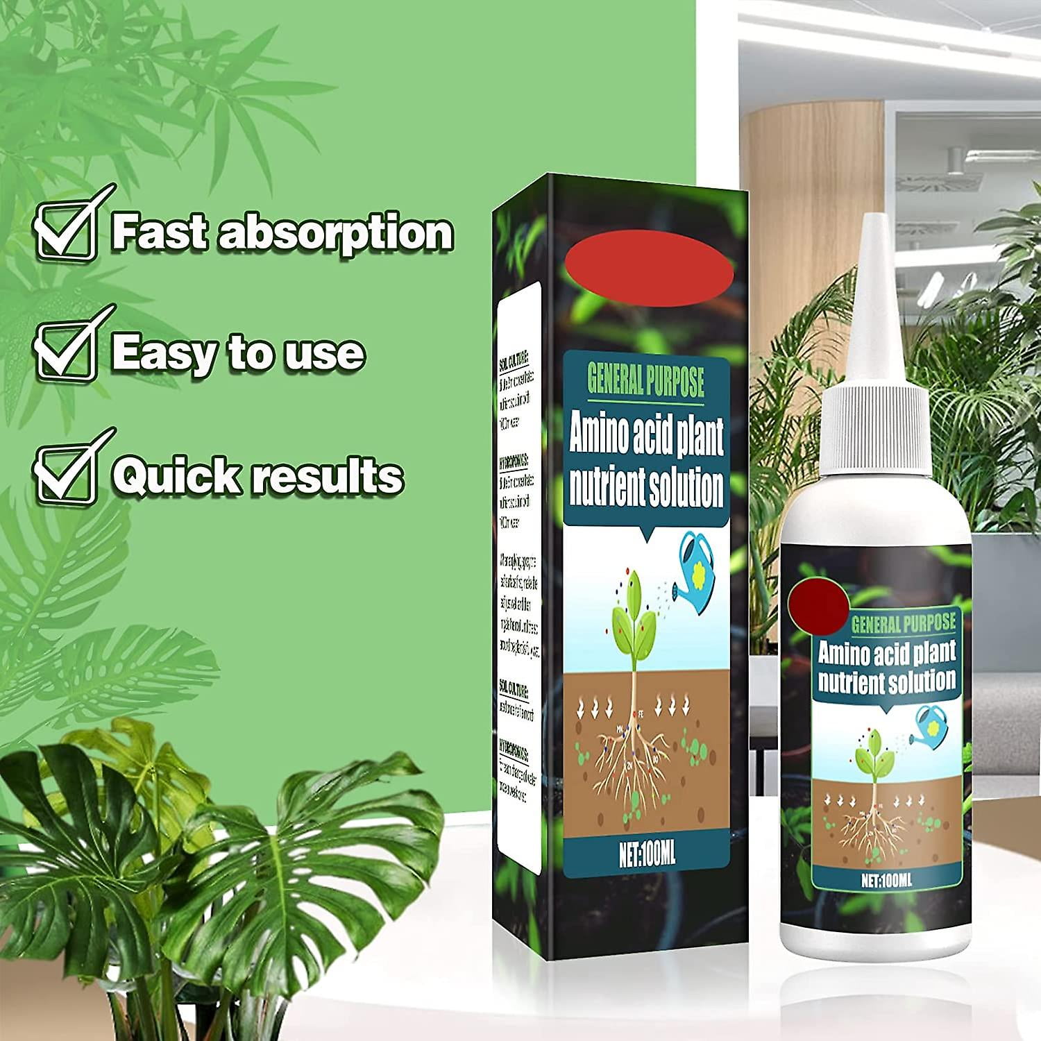 Amino Acid Plant Nutrient Solution, Universal Hydroponic
