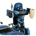 thumbnail image 3 of PlayWorld Robotic Revolution 1:14 RC Remote Control MeRC Remote Controledes-Benz GT3 2.4ghz Transformer Dancing Robot Car - Blue, 3 of 5