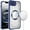 Blue, variant on For Apple iPhone 16e Case, MagSafe Compatible Pattern Clear Transparent Rugged Hybrid Magnetic TPU Shockproof Armor Phone Cover (Black)