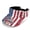 American Flag Pattern, variant on HUIACONG Eagle USA Flag Breathable Sun Visor Cap for Hiking Beach, Comfortable Fit Adjustable Sun Visor Hat