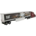 thumbnail image 2 of 1:50 Peterbilt 579 Ultraloft Tractor with Cat Mural Trailers - Diecast Masters 85665 Transport Seriees, 2 of 9