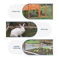 thumbnail image 6 of EuKer Chicken Wire Fencing, 48 in x 50 ft Wire Mesh Roll for Chicken Coops, Garden Fence, Tree Guards, Silver, 6 of 8