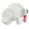 thumbnail image 3 of Gibson Home Regal White II 32-Piece Dinnerware Combo Set, White, 3 of 12