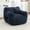 Dark Blue, variant on Bean Bag Chair for Adults,Teddy Bean Bag Chair with Backrest,Armrest,Side Pocket,Stuffed Comfy Lazy Floor Sofa wih Handle for Living Room,Bedroom,Dorm,Apartment