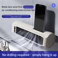 thumbnail image 5 of Small Room Mini Air Conditioner Portable, Mini Ac Unit Cooler, Wall Cooler No Window with Remote Control 3 Speed Fan for Home Kitchen & Bedroom Use, 5 of 6