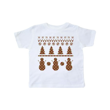 

Inktastic Ugly Christmas Sweater Gift Toddler Boy or Toddler Girl T-Shirt
