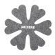thumbnail image 1 of Protectores de ollas y sartenes de 20 cm/7.9", 6 Pack, almohadillas separadoras antideslizantes (Floral, Gris), 1 of 7