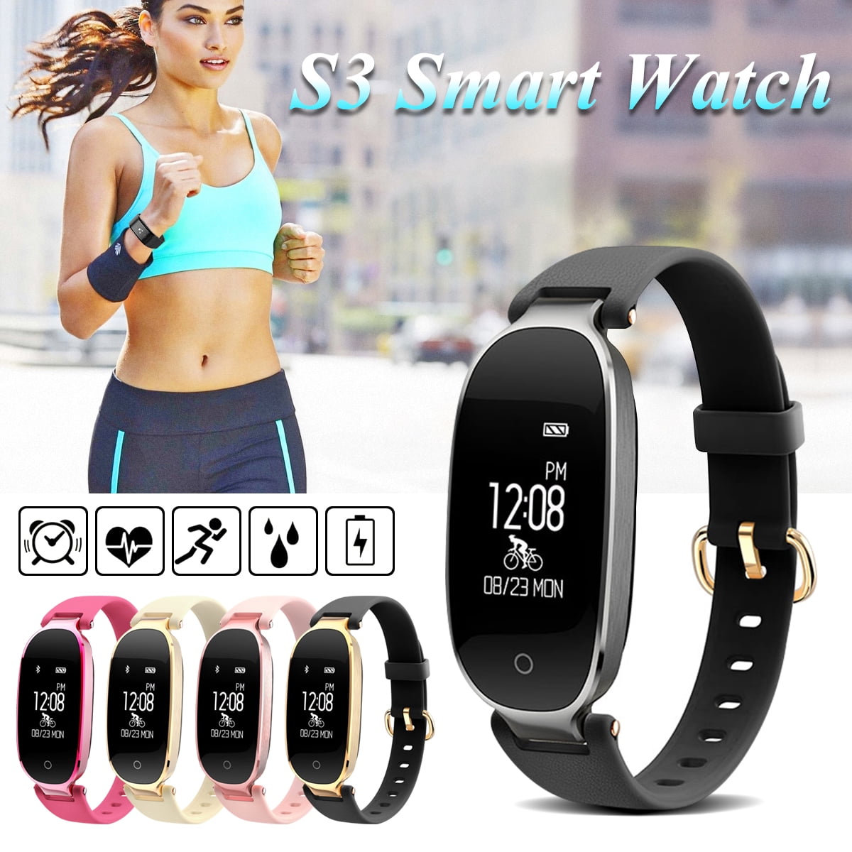 s3 fitness tracker smart watch