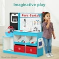 thumbnail image 5 of Best Choice Products Pretend Play Doctor's Office, Wooden Toy Set for Kids w/ Carrying Case, Accessories Included - Pink, 5 of 7