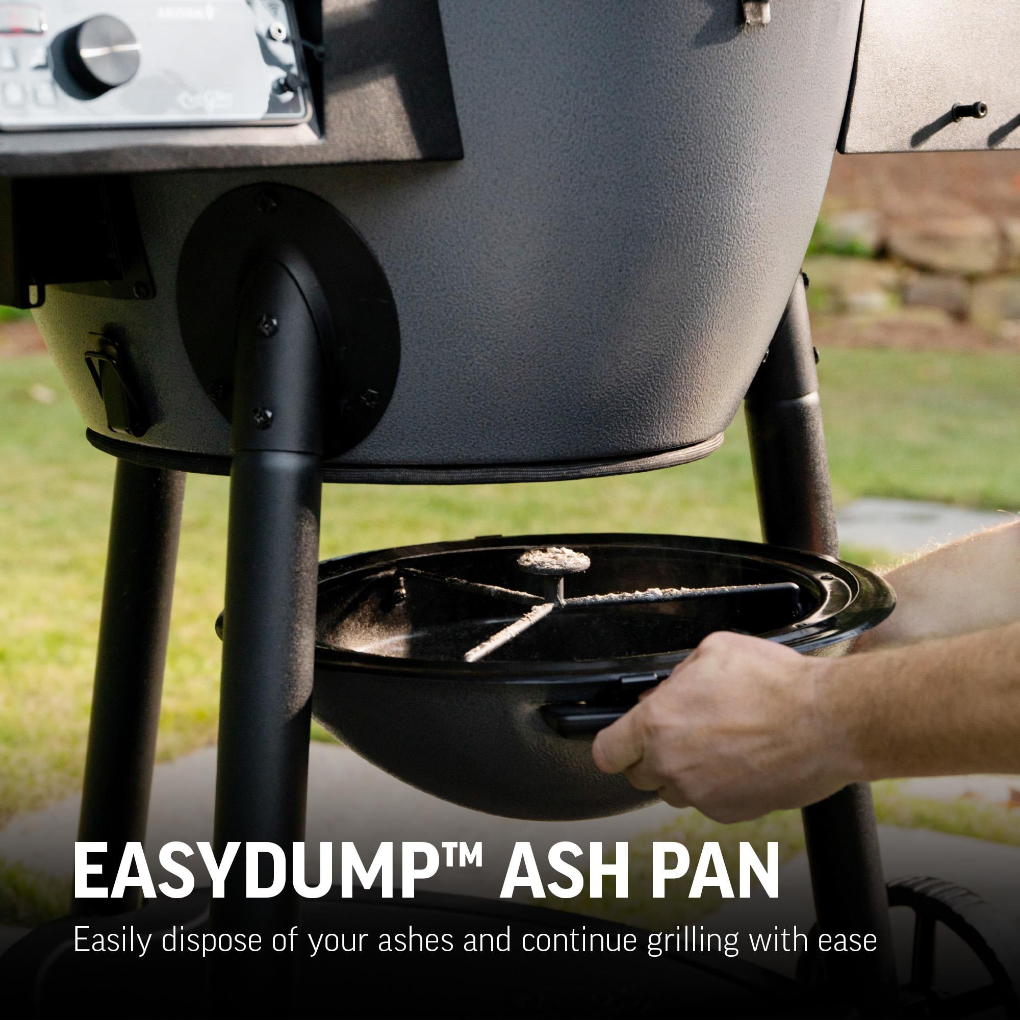 AKORN® Auto-Kamado™ Charcoal Kamado Grill with Digital Control in Gray, Model E6480