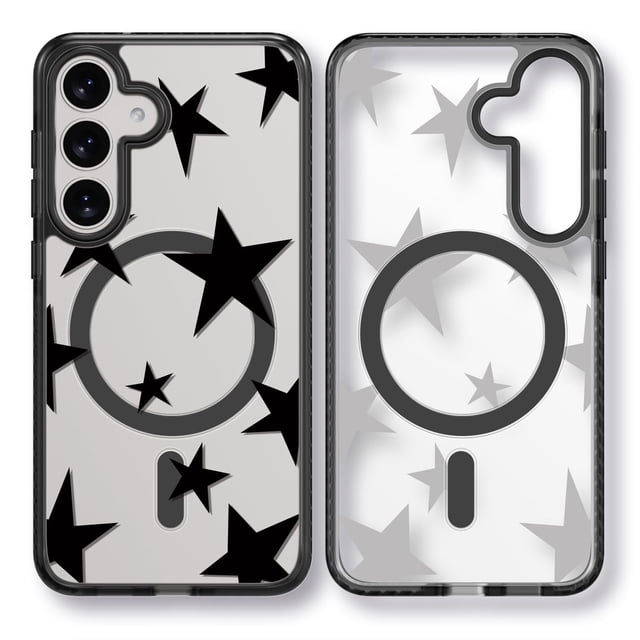 Funda magnética Rosarnnah para Samsung Galaxy S25 negra