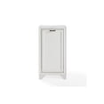 thumbnail image 2 of Linen Hamper - Floor Laundry Basket with Removable Bag - 18 x 15 x 35.25 Inch - White, 2 of 10