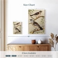thumbnail image 4 of Elephant Stock Twee Vogels Op Takken Wall Art - Vertical Canvas Wall Art - Living Room Wall Decor - Animal Canvas - Gray And Brown Decor By Theo Van Hoytema - 16" x 24", 4 of 8