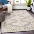 thumbnail image 4 of Mark&Day Wool Area Rugs, 4x6 Lecce Global Medium Gray Area Rug (4' x 6'), 4 of 8