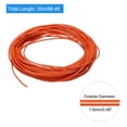 thumbnail image 2 of Silicone Wire 24AWG 24 Gauge Flexible Tinned Copper Standard High-Temperature Hookup Wire Orange 30m/98.4ft, 2 of 6