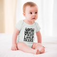thumbnail image 3 of Big Miracle In A Little Package - Baby Clothes - Funny Newborn Bodysuit Outfits for Boys And Girls White-style-1 9months, 3 of 7