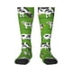 thumbnail image 1 of Fotbe Cows With Calfs Green Calcetas Divertidas Estampadas para Hombre y Mujer, Calcetas de Algodón hasta la Rodilla para Caminar, Correr, Enfermería y Embarazo, 1 of 6
