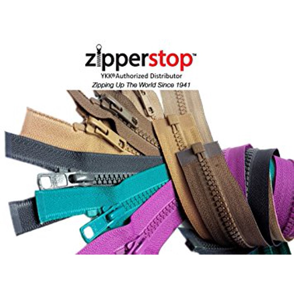 Zipperstop Wholesale YKKÂ® 14 Inch Vislon Jacket Zipper 5 Separating