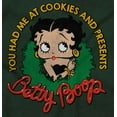 thumbnail image 2 of Betty Boop Christmas Wreath Attitude Women's Graphic T Shirt Tees Brisco Brands M, 2 of 6