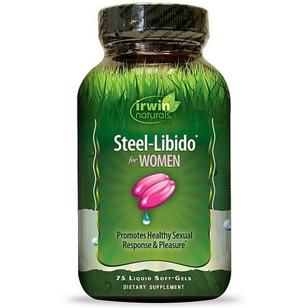 Irwin Naturals Steel-Libido for Women, 75 ea (Best Natural Libido Supplements)