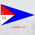 thumbnail image 3 of CafePress - Catalina 22 Burgee Light T Shirt - Men's Classic Graphic T-Shirt, 3 of 4