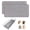 12 In 2x6(24" x 72") 2Pack, variant on Small Animal Fleece Liners 12 In 2x4(24" x 48") 4Pack for Guinea Pigs Rabbits Hamsters