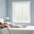 thumbnail image 4 of Pure White Window Privacy Film, Simple Solid Color Static Cling UV Sun Blocking Tint Film Heat Control Windows Films for Bedroom Bathroom, Window Stickers 17.7"x39.3", 4 of 8