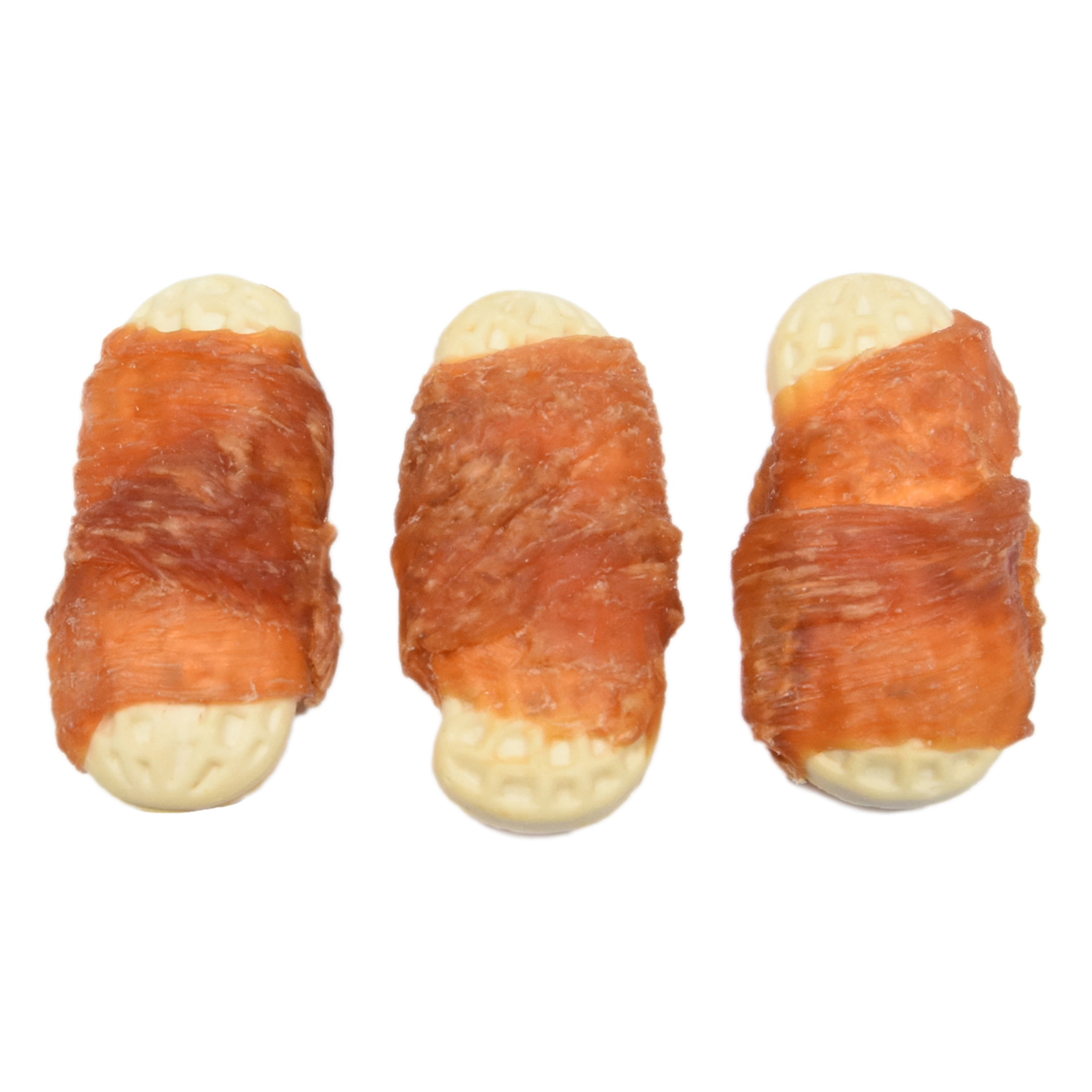 (24 pack) Golden Rewards Peanut Butter Flavor Biscuit Wrapped with Chicken Dry Biscuit Treats for Dogs, 32 oz