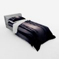 thumbnail image 3 of Ambesonne Forest Bedding Set 4 Pcs, Deep in Spooky Jungle, Queen, Dark Grey Purple, 3 of 3