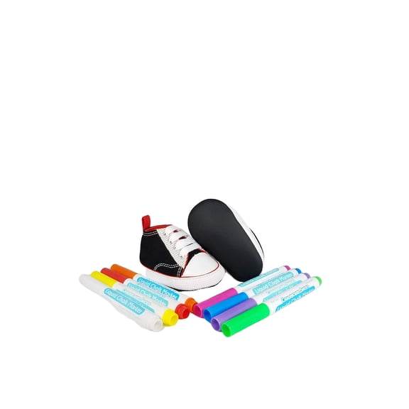 Zapatillas Baby Says Chalkboard para bebé azul 6-9 meses