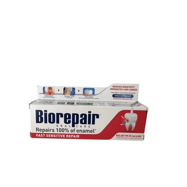 Pasta dental Biorepair Fast Sensitive Repair 3x75 ml