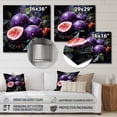 thumbnail image 4 of Designart "Purple Passionfruit composition" Food & Beverage Metal Art Print, 4 of 5
