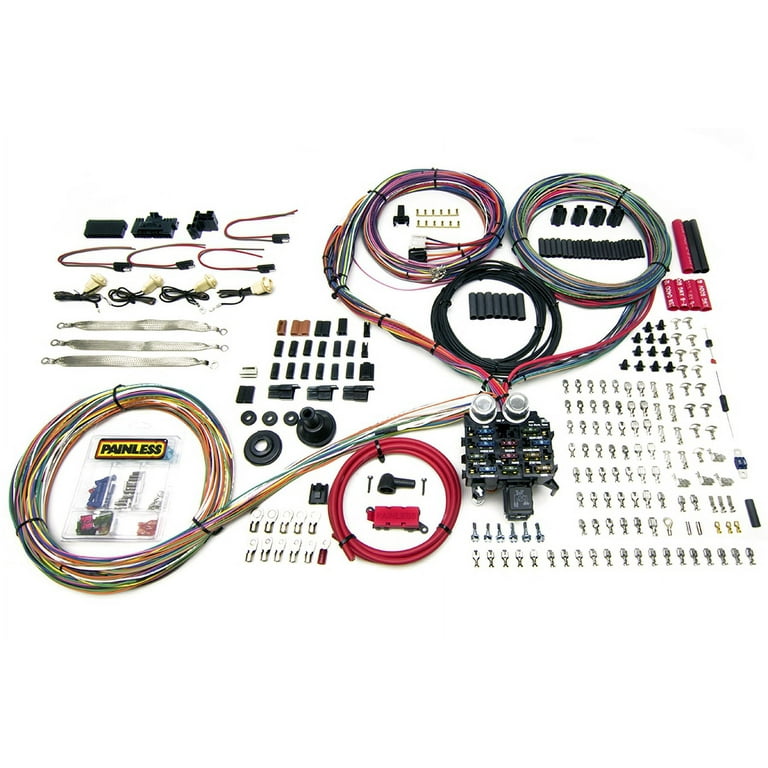 Painless Performance 23 Circuit Harness - Pro Series Key In Dash 10402 Painless Performance 23 Circuit Harness - Pro Series Key In Dash 10402