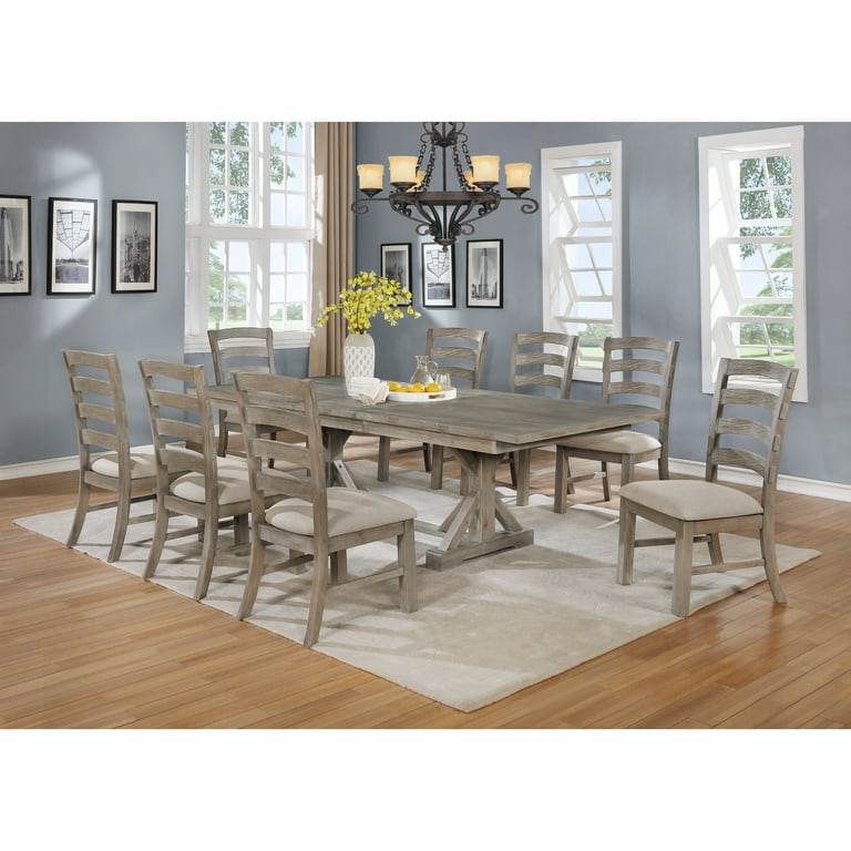 Rustic gray dining chairs discount