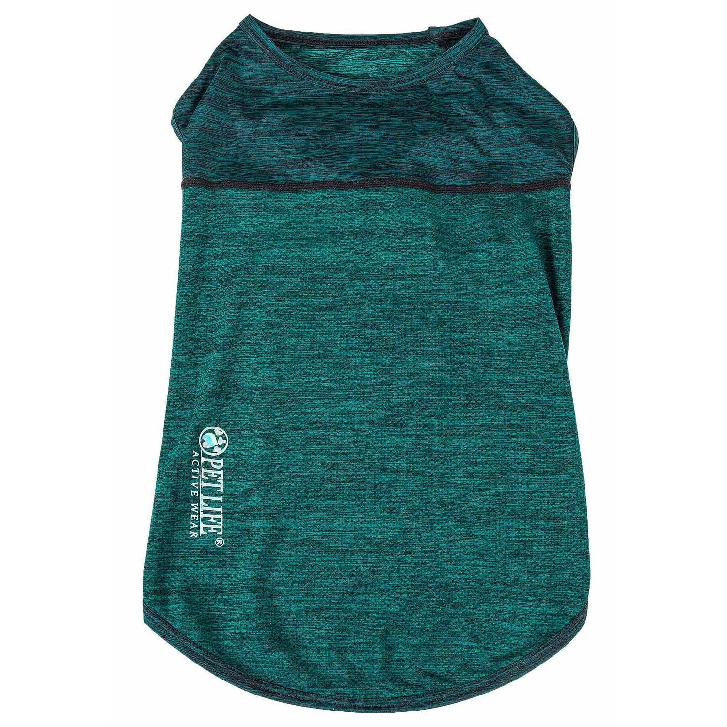 Pet Life ® Active 'Aero-Pawlse' Quick-Dry and 4-Way-Stretch Yoga Fitness Dog T-Shirt Tank Top