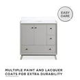 thumbnail image 2 of DHP Bleeker 36 Inch Bathroom Vanity with Sink, Gray, 2 of 22