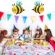 thumbnail image 5 of Globos de abeja YBUWUY 6 piezas 80 cm, carita sonriente, 5 of 7
