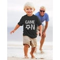 thumbnail image 3 of Tstars - Game On! Gift for Soccer Lover / Player Toddler Jersey T-Shirt 2T Wow pink, 3 of 5