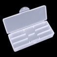 thumbnail image 3 of Jumpingount Caja de almacenamiento vacía para uñas, caja de almacenamiento vacía, pinzas, pulidor de uñas, limas de uñas, contenedor de Juegos de manicura, 3 of 6