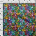 thumbnail image 2 of oneOone Cotton Poplin Multicolor Fabric Cat Fabric For Sewing Printed Craft Fabric By The Yard 42 Inch Wide, 2 of 4