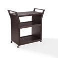 thumbnail image 2 of Crosley Palm Harbor Durable Extérieur UV & Fade Résistant en Osier Chariot à Barre Roulante, 2 of 5
