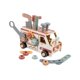 thumbnail image 4 of Juego de herramientas para niños, camión de juguete de construcción, juego de rol, regalo, kit de herramientas de madera para viajes. Ambulancia, 4 of 9
