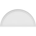 thumbnail image 3 of Ekena Millwork 34"W x 17"H x 2"P Half Round Smooth Architectural Grade PVC Pediment, 3 of 7