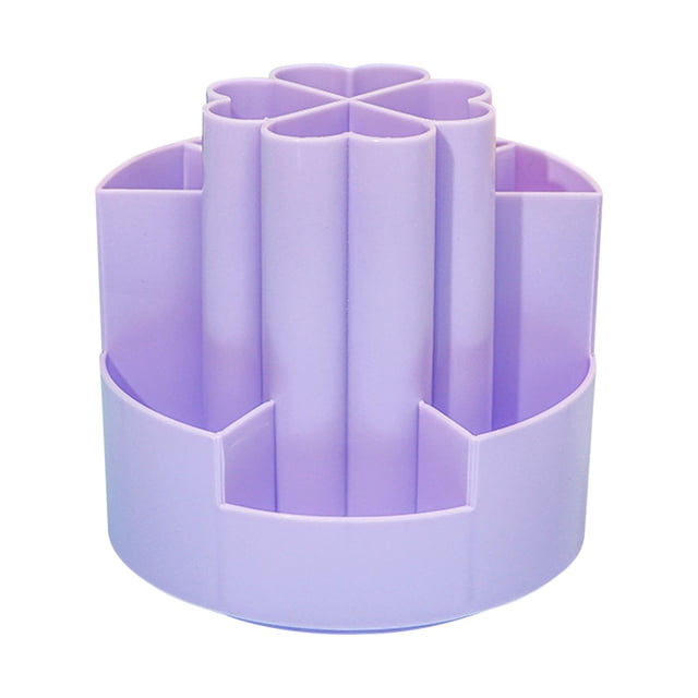 LSLJS Stylo Rotatif à Quatre Feuilles Grande Capacité pour Étudiants Boîte de Rangement et de Tri Multifonctionnelle pour Bureau, Accessoires de Cuisine à Domicile