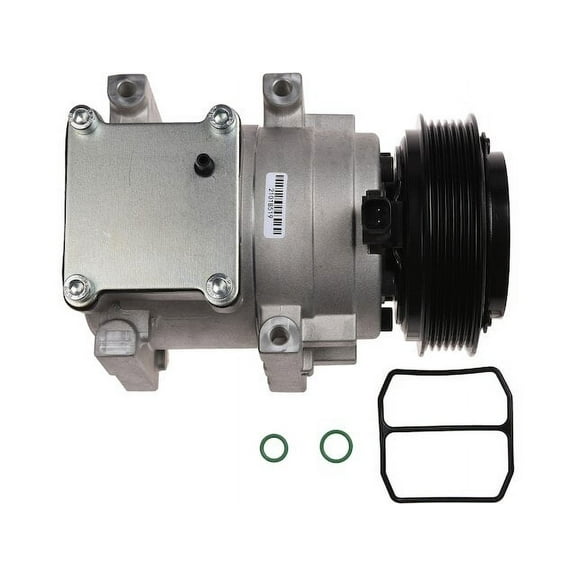 A/C Compressor - Compatible with 2011 - 2013 Ford Fiesta 1.6L 4-Cylinder 2012