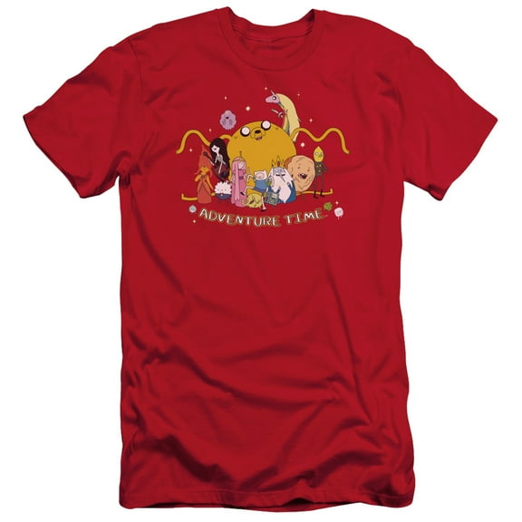 Adventure Time - Outstretched - Slim Fit Short Sleeve Shirt - Large